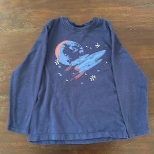 Hanna Andersson long sleeve tshirt. Size 6-7